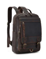 The Flappack – Luxury Leather Bag by Gloss leather for men