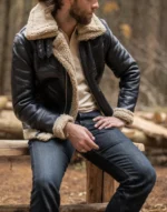 Belvedere Black Jacket for Men