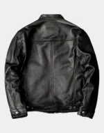 Cowhide Black Leather Jacket For Men by GL