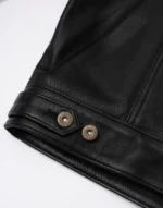 GL's Jackknife Black Leather Jacket for men
