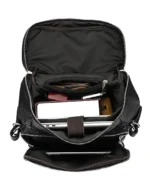 genuine Leather Backpack by GL for men