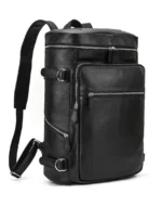 genuine Leather Backpack by GL for boys