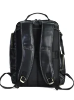 Leather Bag with Multiple Compartments for women
