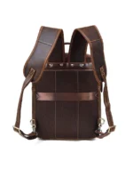 The Vintage Laptop Leather Backpack for Men - 100% Full Grain Leather