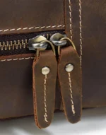 The Vintage Laptop Leather Backpack for women
