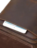 The Vintage Laptop Leather Backpack for female