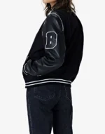 Boda Varsity Leather Jacket by GL
