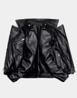 GL's Motorcycle Rivets Genuine Leather Vest for boys