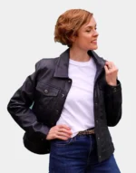 Denim Style Tilly Leather Jacket