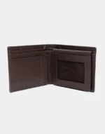 Aristocrat Wallet Black and Brown For Male by Gloss Leather