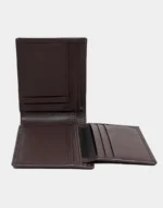 aristocrat wallet black and brown for men