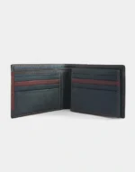 Gloss Leather's Shelby & Thomas Soft Milled Wallet black color