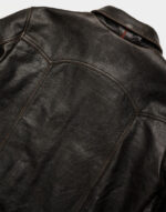 rugged coffee motorcycle jacket for men