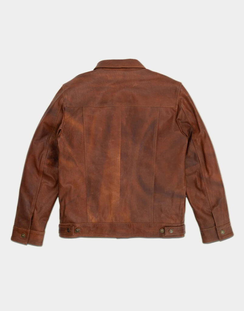 Driggs rust brown bomber jackets for male