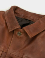 Driggs maroon biker jackets for boys