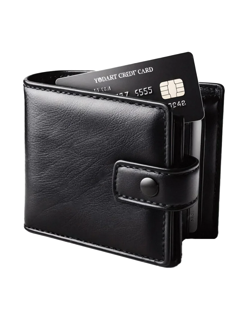 custom leather wallet