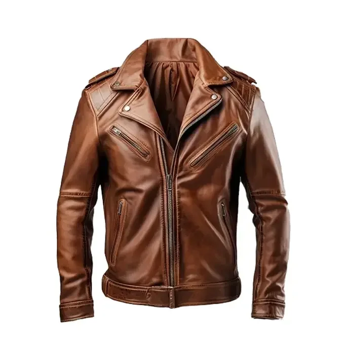 brown leather jackets