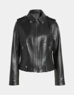 women leather jacket