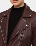 women leather jacket