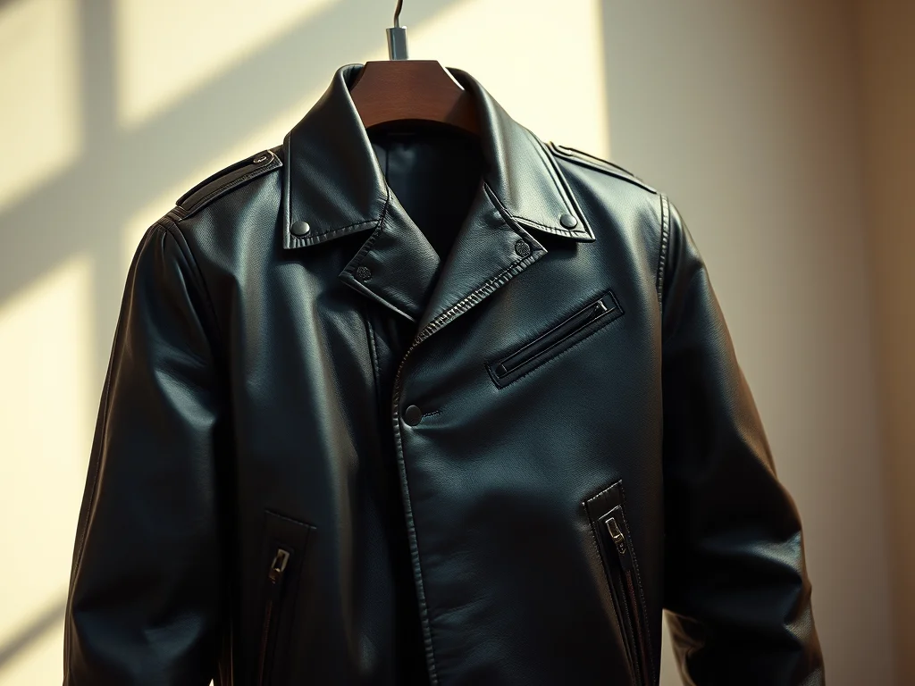 women leather jacket