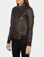 Westa A-2 Brown Leather Bomber