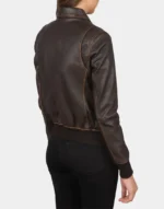 Westa A-2 Brown Leather Bomber
