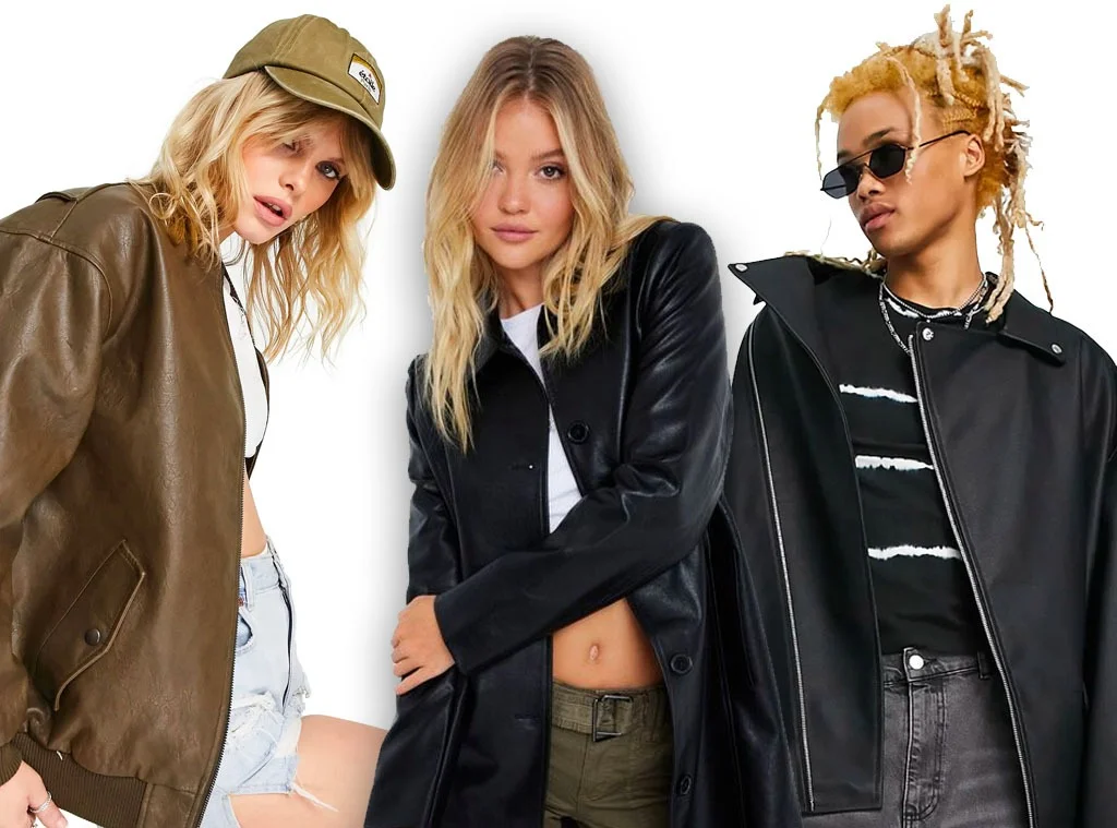 Custom Handmade Women's Leather Jackets - Gloss Leather