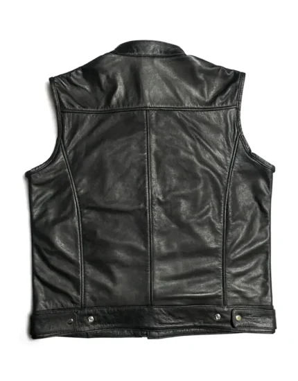 Motorcycle Genuine Leather Vest