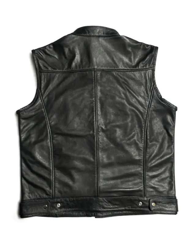 Motorcycle Genuine Leather Vest