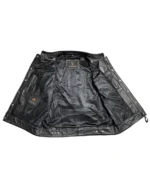 Motorcycle Genuine Leather Vest