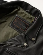 Widowmaker Black Motorbike Leather Jacket for Men