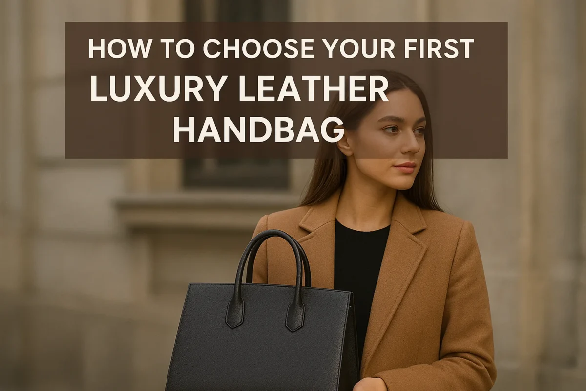 First Leather handbag