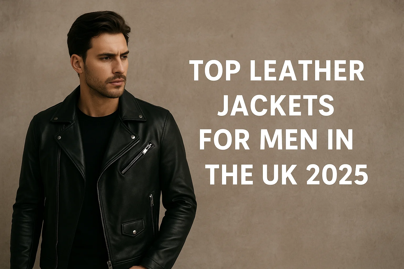 Top Leather Jackets for Men in the UK 2025