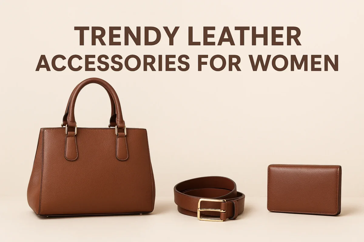 Trendy Leather Accessories for Women This Year