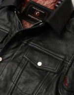 Piston Leather Vest for Men