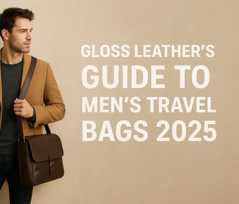 Gloss Leather’s Guide to Men’s Travel Bags 2025