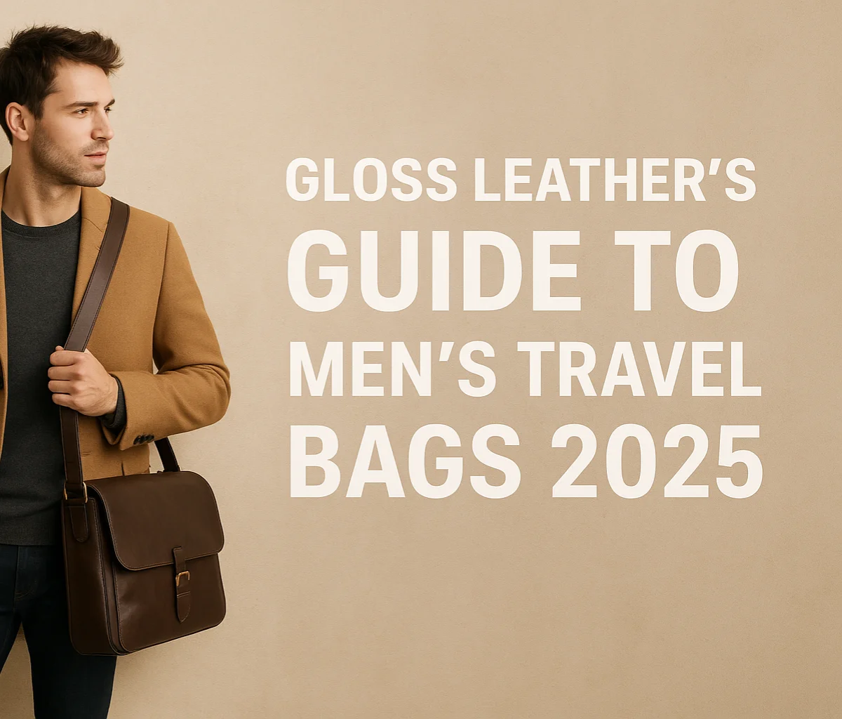Gloss Leather’s Guide to Men’s Travel Bags 2025